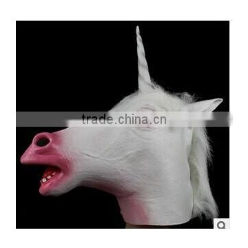 hot sale unicorn mask , latex mask