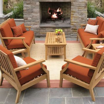 Customized Contemporary Outdoor Furniture Sun Resistant Wicker Rattan Anti-UV