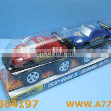 plastic toys friction car(4 color)