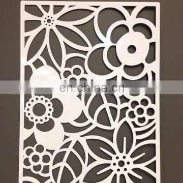 Contemporary design antique metal leafs or flowers screens