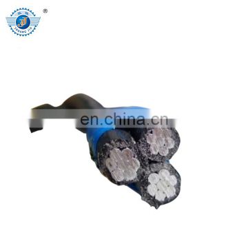 Middle Volume PVC Sheathed Aerial Bundled Cable ABC Cable