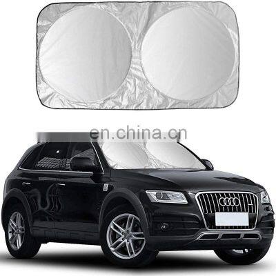 custom foldable windshield car sunshade for front window