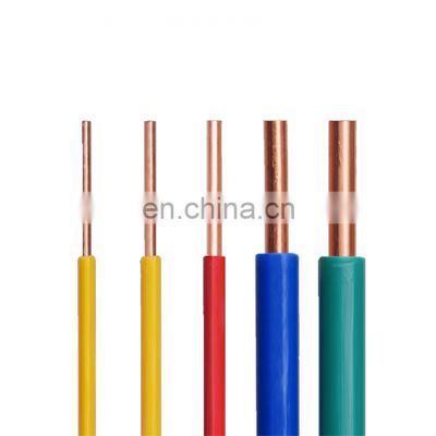 single core Bare Copper conductor cable control  PVC jacket  fire alarm cable control