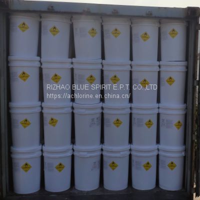 DICHLORO 60 Sodium Dichloroisocyanurate Granular 8-30 mesh, effective chlorine 56%min  50kg white US type pail 18 mt  into 1X20'FCL