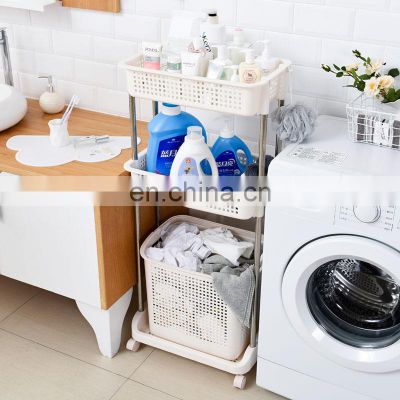 High quality rectangular laundry hamper with dirty clothing basket