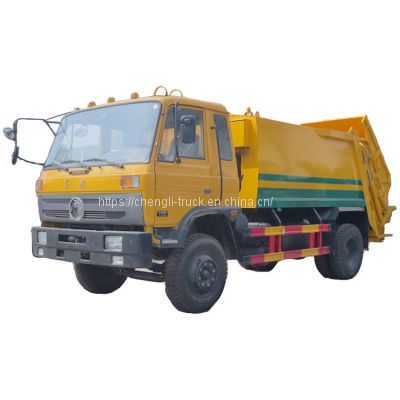 Dongfeng 145 153 4x2 4x4 10cbm 12cbm garbage truck compactor