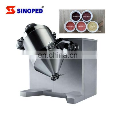 New Arrival 304 316 Stainless Steel Fine Pharmaceutical Grade Powder Three Dimensional Mixer