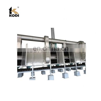 KODI ISO GMP Standard DW Series Continous Cotton Seeds Belt Dryer Machine