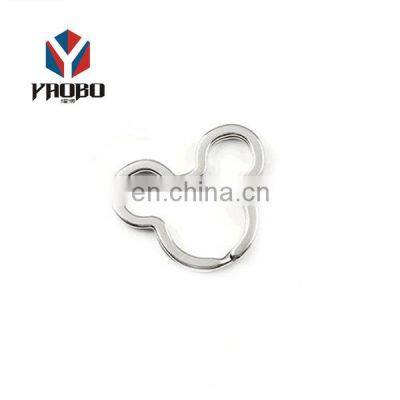 Superior Quality Solid Shape Split Ring Stainless Steel Key Rings For Other Relevant Products