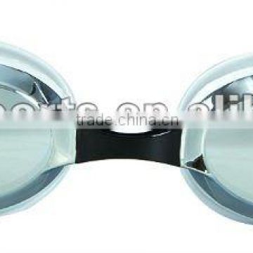Fashion style of swim goggle with mirror coated lens