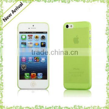 high quality ultra-thin 0.35mm PP front and back cover for iphone 5