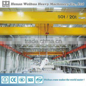 WEIHUA EOT QD Double Girder Bridge Overhead Crane