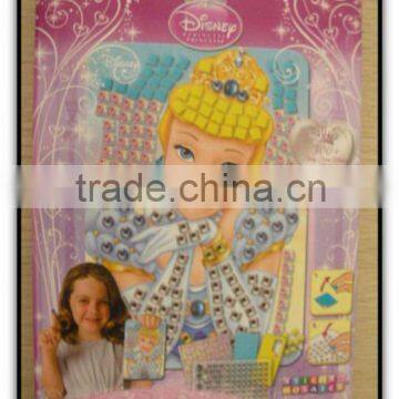 princess sticky mosaics Educational jewelry toys