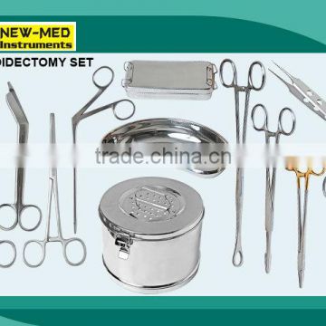 THYROIDECTOMY SET Surgical Instruments Set General Surgery Instrument Set THYROIDECTOMY SET