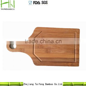 Hiht quality Bamboo chopping Board ,bamboo pizza board,China spoon holder