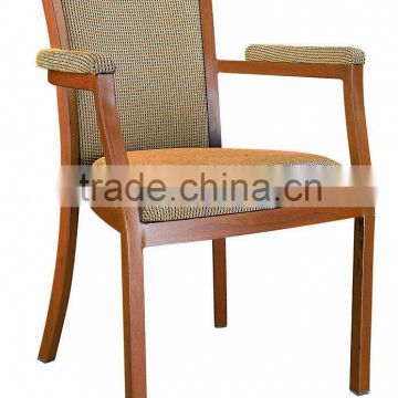 ARM modern restaurant aluminum banquet chair
