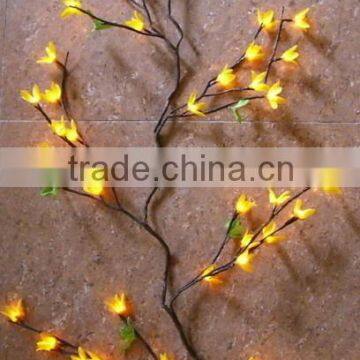 Forsythia Twig Lighted Garland