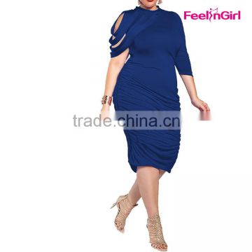Hot Fat Size Girls Party Bodycon Dress For Fat Women