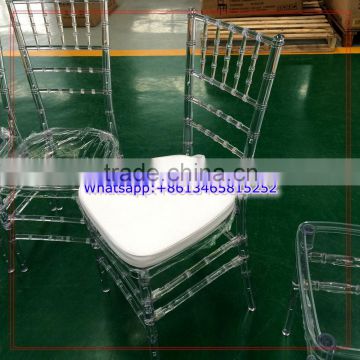 Transparent Clear Chair Party Rental Plastic Tiffany Chair