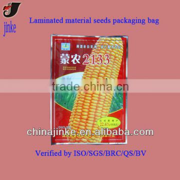 Foil laminated material corn seeds packaging bag