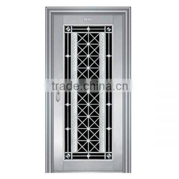 classic stainless steel security door