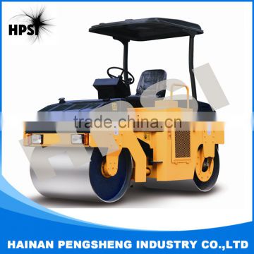 Double Drum Vibratory Road Roller Earth Compactor