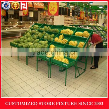 Newest Fruit supermarket display rack