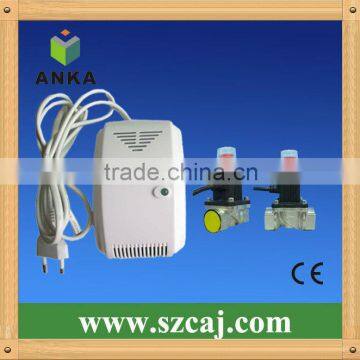 Home Use Photoelectric Standalone gas detector solenoid gas valve