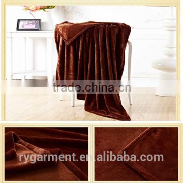 Thick warm blanket 100 polyester blanket poyester mexican blanket