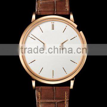 YB watches for men vintage watches geneva watches rose gold color