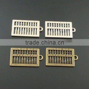 Abacus pendants and charms