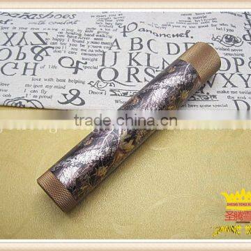 The golden color aluminum cigar tube new camouflage Cigar tube, cigar tool, cigar smoking