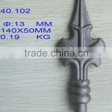 BX popular wrought iron spear parts