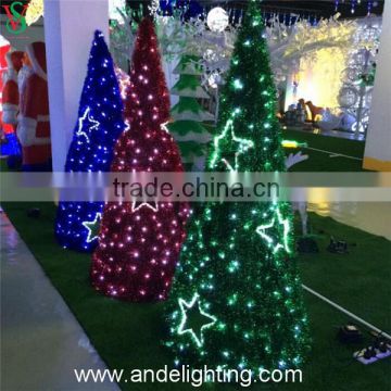 china supplier christmas tree decorative 3D garland light