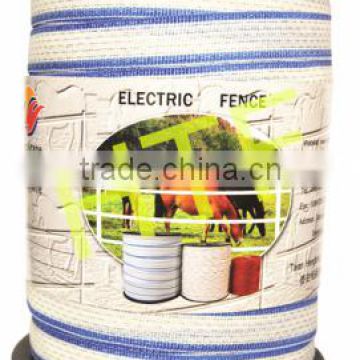 animal fence tape for temporary electric fence