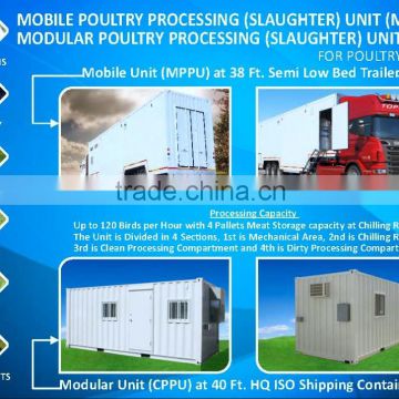 MOBILE POULTRY PROCESSING (SLAUGHTER) UNIT