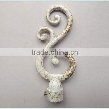 Copper Plating Country Style Sanitary Curtain Rod