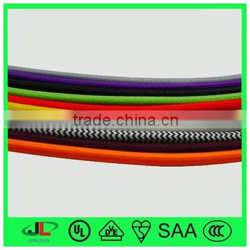 High quality cable for domestic hair straightener,heat resistance fabric wire,heat resistant wire