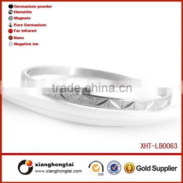 High polished fashion 316L stainless steel bangle