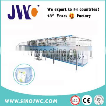 high quality baby diaper making and packing machine price