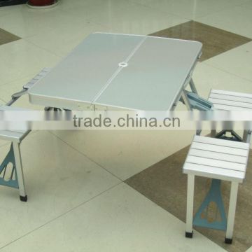 Cheap Aluminum Folding Picnic Table with Chair