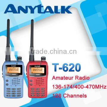 T-620 vhf uhf amateur two way radio with battery