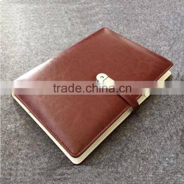 color change PU/leather notebook,leather notebook with USB flash drive