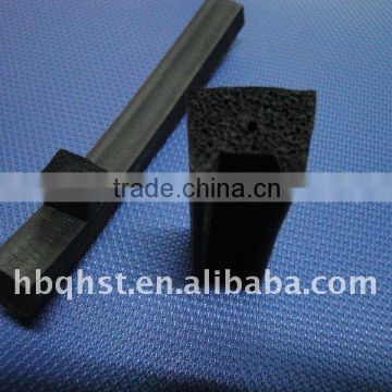 made in China!!! non-flammable rubber square edge/EPDM sponge foam strips/edge trim seals