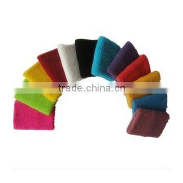 OEM cotton custom terry cloth sweatband wristband