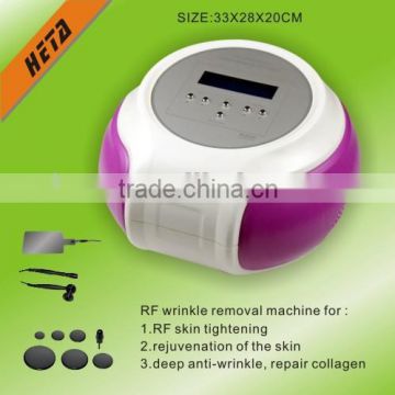 Heta F-6018 fat reduction skin tightening machine monopolar rf facial lifting device