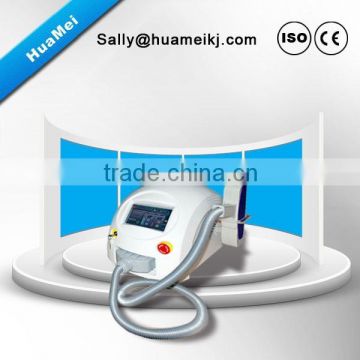Q Switched Laser Machine Portable Nd Yag Laser Tattoo 532nm Removal Machine Vascular Tumours Treatment