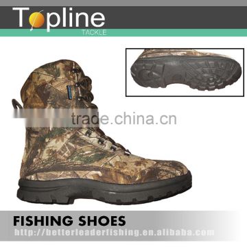 High quality outdoor camo color fishing boots for men