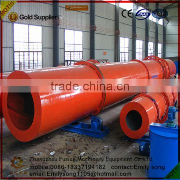 Sawdust Rotary Drum Dryer Machine for drying the sawdust for briquette/pelelt making line
