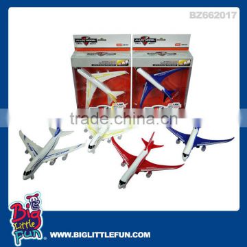 Pull back toy alloy toys passenger plane toy